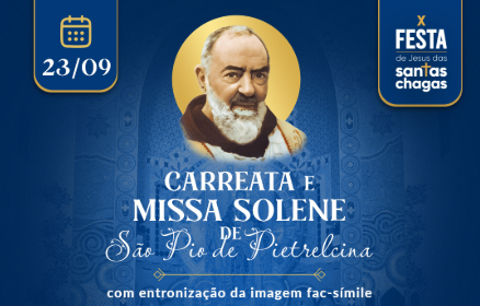 Carreata e Missa Solene de São Pio de Pietrelcina